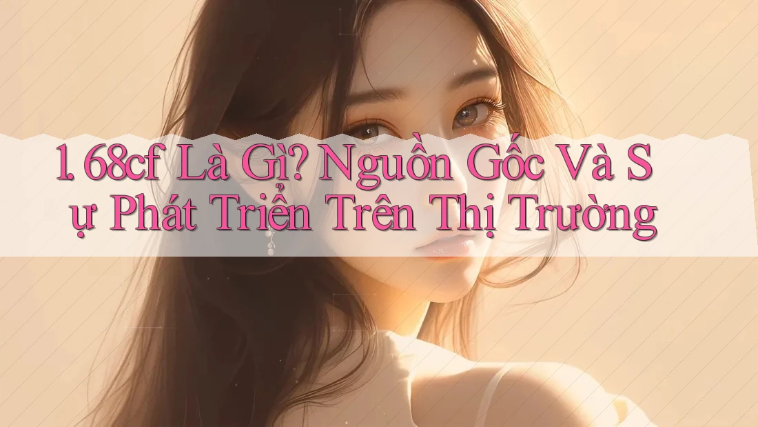 1. 68cf Là Gì? Nguồn Gốc Và Sự Phát Triển Trên Thị Trường 1. 68cf Là Gì? Nguồn Gốc Và Sự Phát Triển Trên Thị Trường