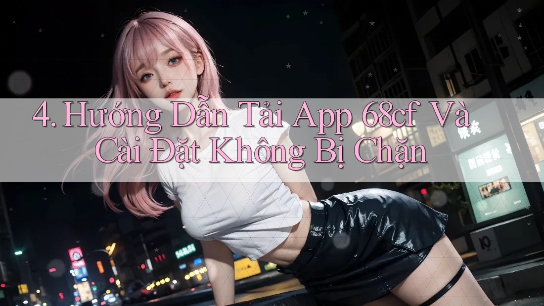 4. Hướng Dẫn Tải App 68cf Và Cài Đặt Không Bị Chặn