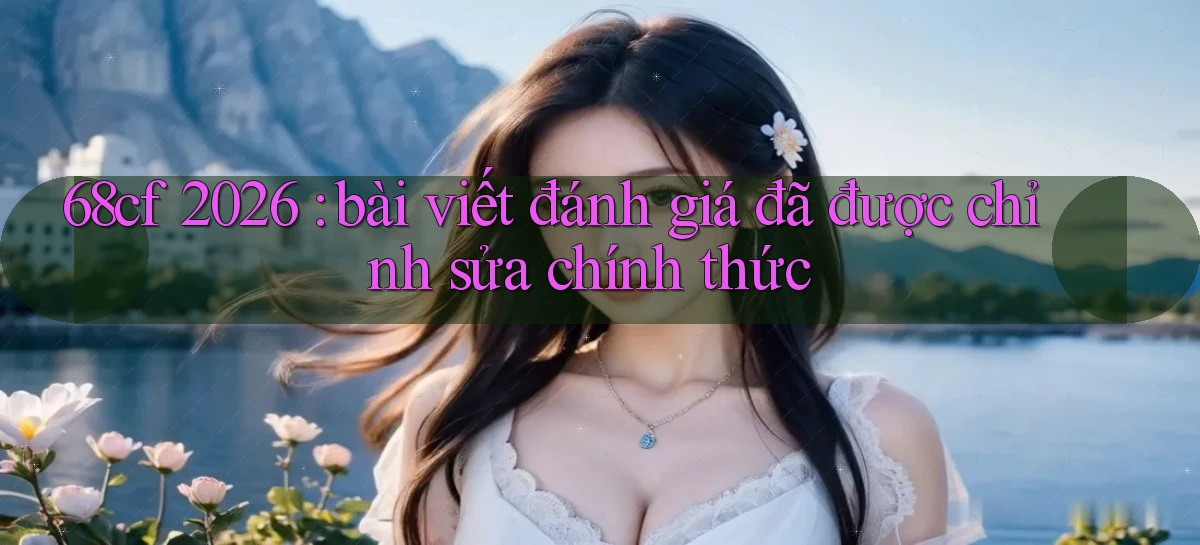 68cf 2026 bài viết đánh giá đã được chỉnh sửa chính thức