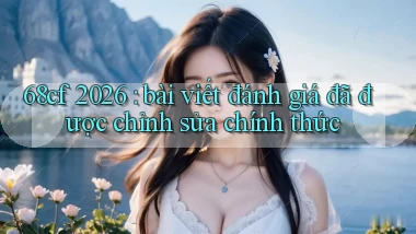 68cf 2026 bài viết đánh giá đã được chỉnh sửa chính thức