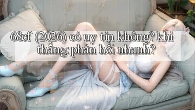 68cf (2026) có uy tín không khi thắng phản hồi nhanh