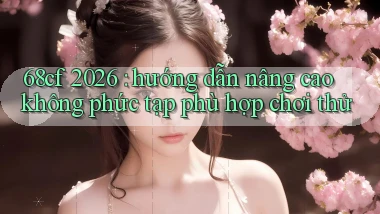 68cf 2026 hướng dẫn nâng cao không phức tạp phù hợp chơi thử