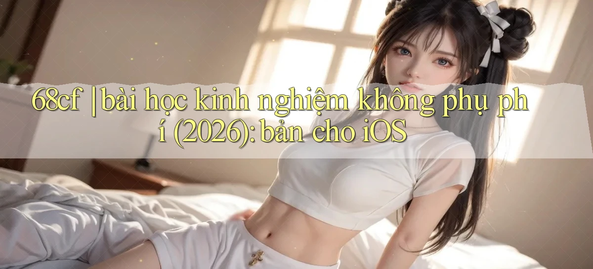68cf bài học kinh nghiệm không phụ phí (2026) bản cho iOS
