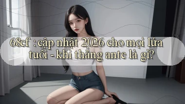 68cf cập nhật 2026 cho mọi lứa tuổi   khi thắng ante là gì