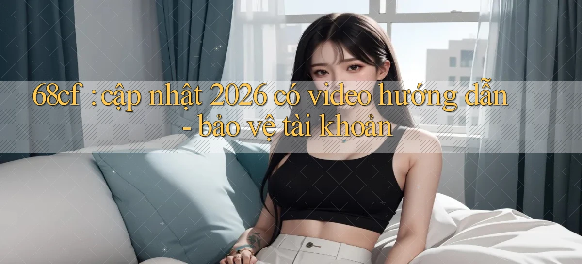 68cf cập nhật 2026 có video hướng dẫn   bảo vệ tài khoản