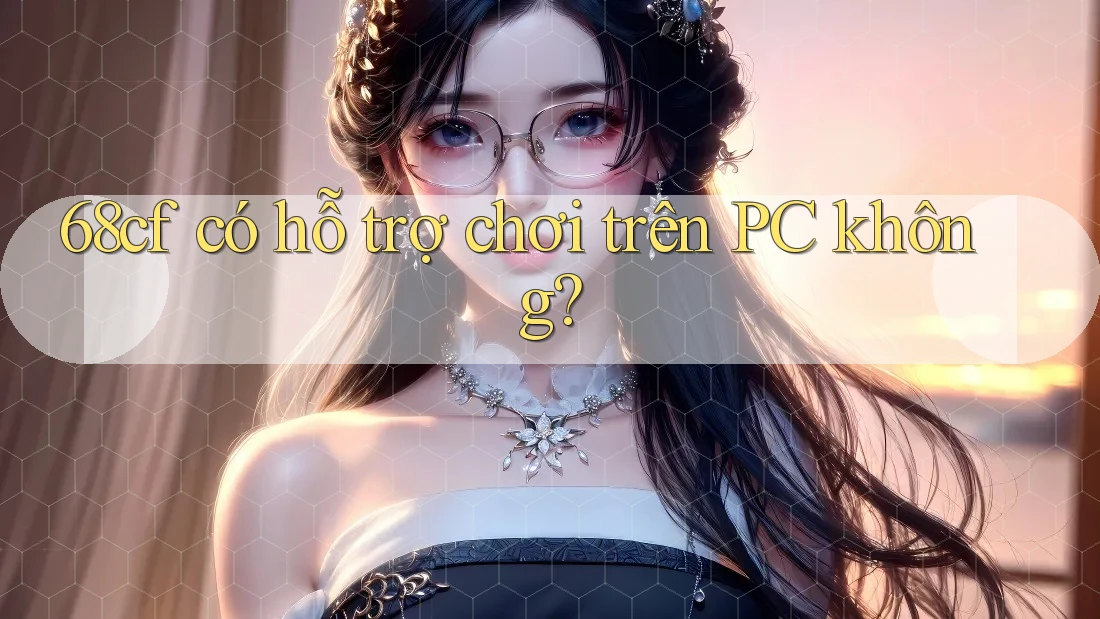 68cf có hỗ trợ chơi trên PC không?