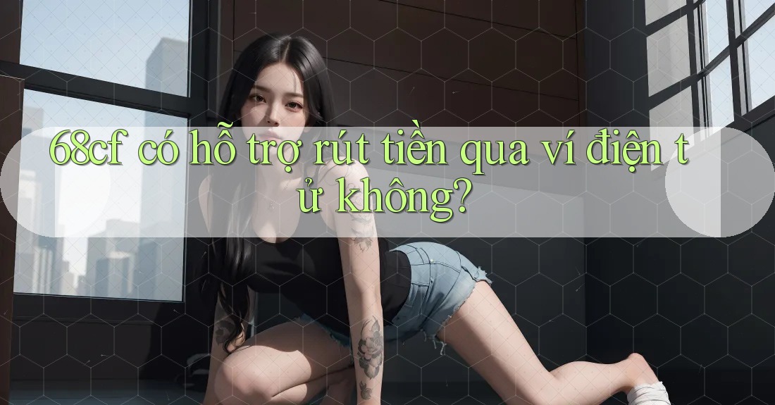 68cf có hỗ trợ rút tiền qua ví điện tử không?