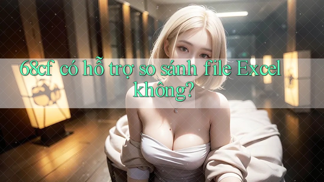68cf có hỗ trợ so sánh file Excel không?
