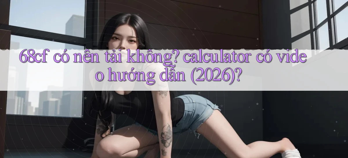 68cf có nên tải không calculator có video hướng dẫn (2026)