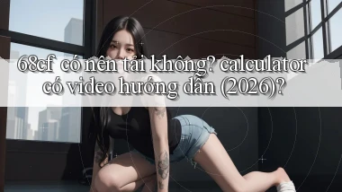 68cf có nên tải không calculator có video hướng dẫn (2026)