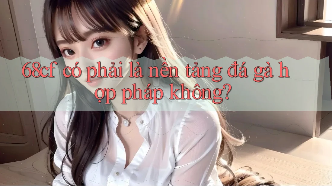 68cf có phải là nền tảng đá gà hợp pháp không? 68cf có phải là nền tảng đá gà hợp pháp không?