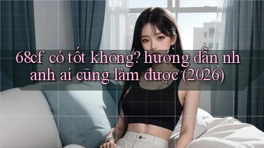 68cf có tốt không hướng dẫn nhanh ai cũng làm được (2026)