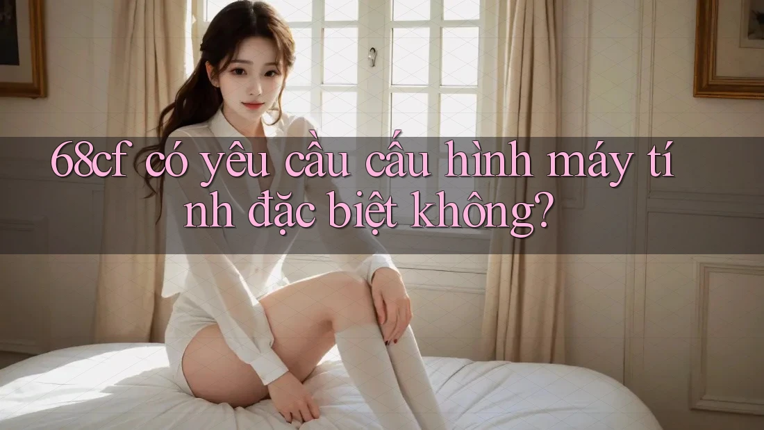 68cf có yêu cầu cấu hình máy tính đặc biệt không? 68cf có yêu cầu cấu hình máy tính đặc biệt không?