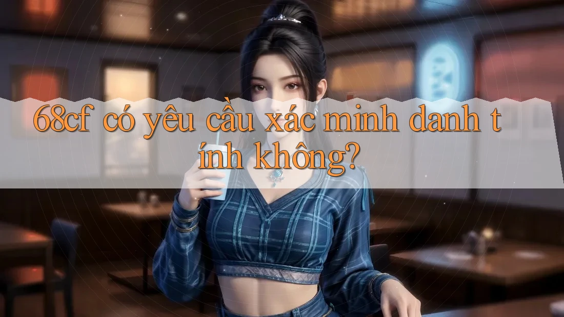 68cf có yêu cầu xác minh danh tính không? 68cf có yêu cầu xác minh danh tính không?