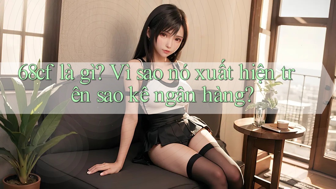 68cf là gì? Vì sao nó xuất hiện trên sao kê ngân hàng? 68cf là gì? Vì sao nó xuất hiện trên sao kê ngân hàng?