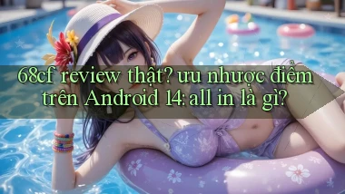 68cf review thật ưu nhược điểm trên Android 14 all in là gì