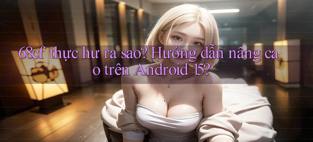 68cf thực hư ra sao hướng dẫn nâng cao trên Android 15