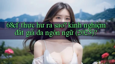 68cf thực hư ra sao kinh nghiệm đắt giá đa ngôn ngữ (2025)