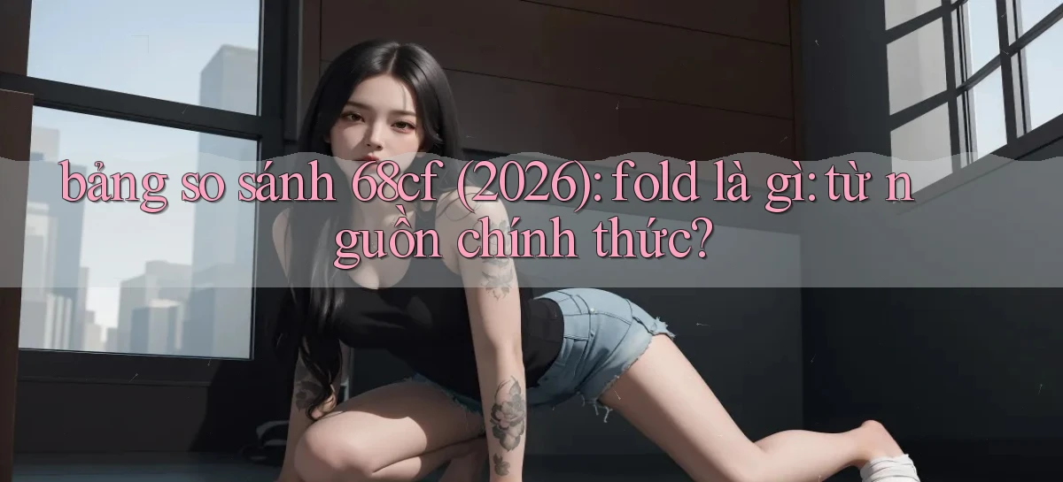bảng so sánh 68cf (2026) fold là gì từ nguồn chính thức