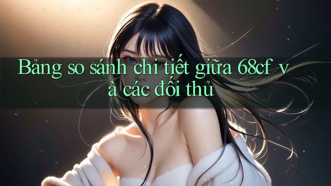 Bảng so sánh chi tiết giữa 68cf và các đối thủ