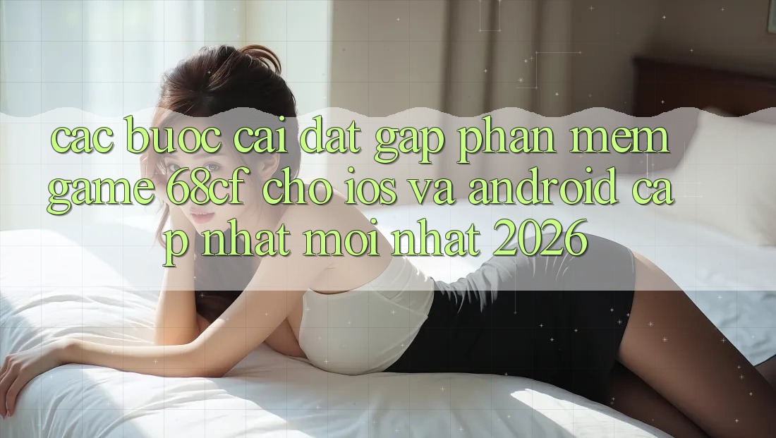 Các bước Cài đặt Gấp Phần mềm Game 68cf Cho iOS Và Android (Cập Nhật Mới Nhất 2026) Các bước Cài đặt Gấp Phần mềm Game 68cf Cho iOS Và Android (Cập Nhật Mới Nhất 2026)
