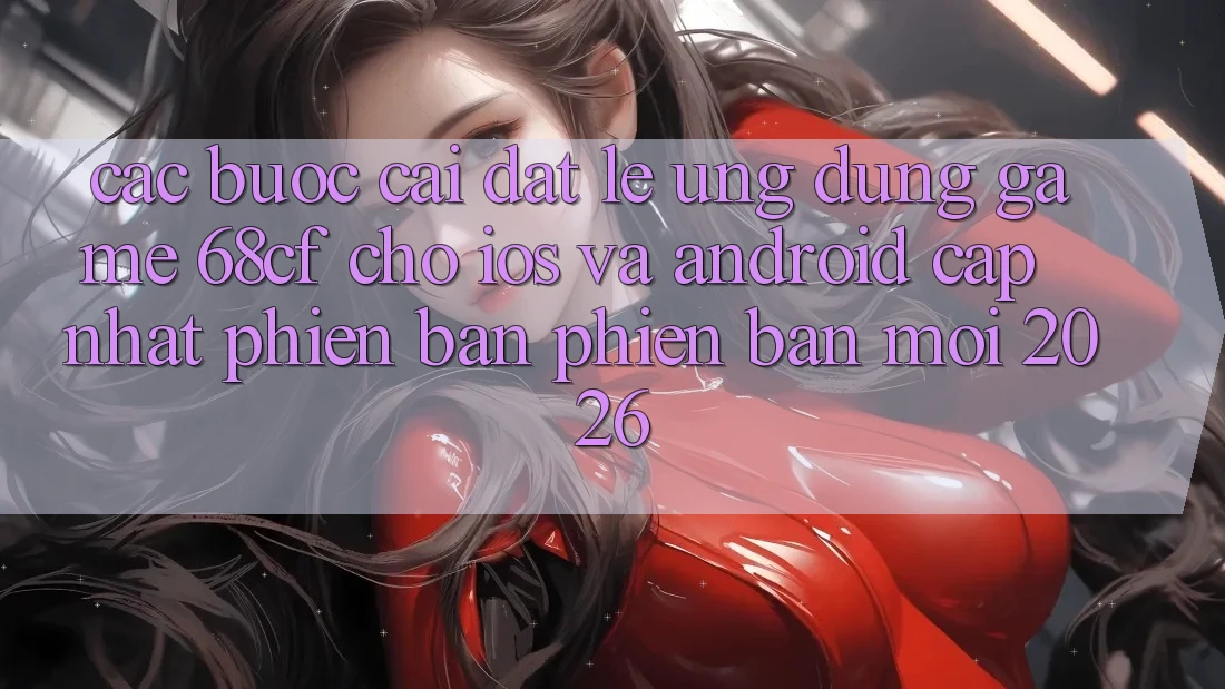 Các bước Cài đặt Lẹ Ứng dụng Game 68cf Cho iOS Và Android (Cập Nhật Phiên bản phiên bản mới 2026)