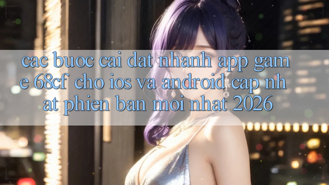 Các bước Cài đặt Nhanh App Game 68cf Cho iOS Và Android (Cập Nhật Phiên bản mới Nhất 2026)