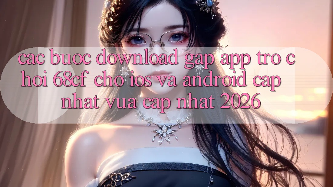 Các bước Download Gấp App Trò chơi 68cf Cho iOS Và Android (Cập Nhật Vừa cập nhật 2026)