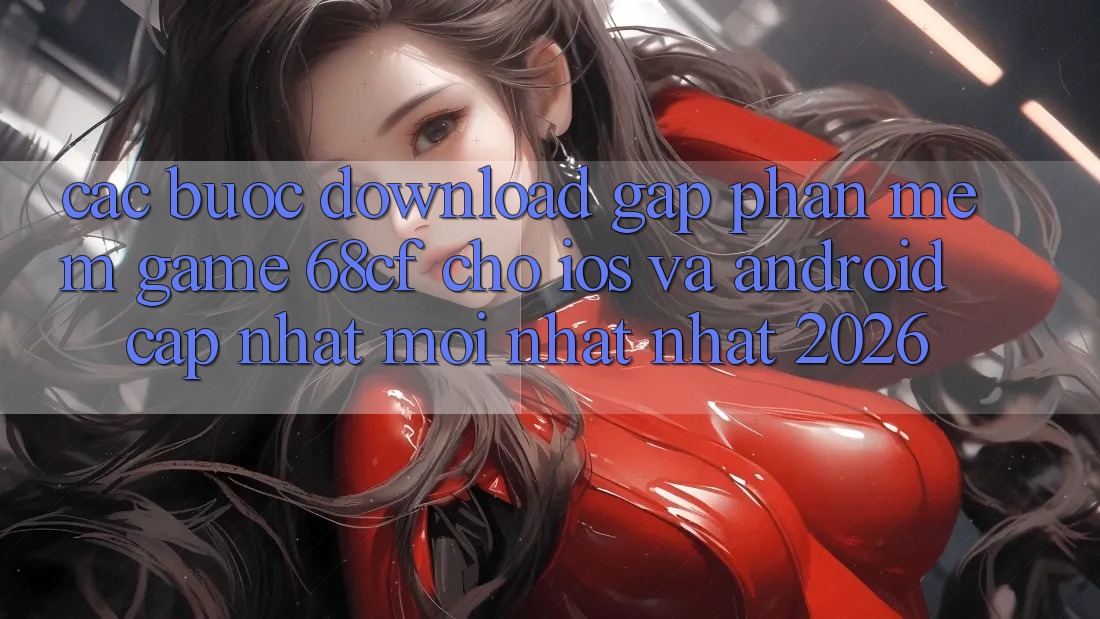 Các bước Download Gấp Phần mềm Game 68cf Cho iOS Và Android (Cập Nhật Mới nhất Nhất 2026)
