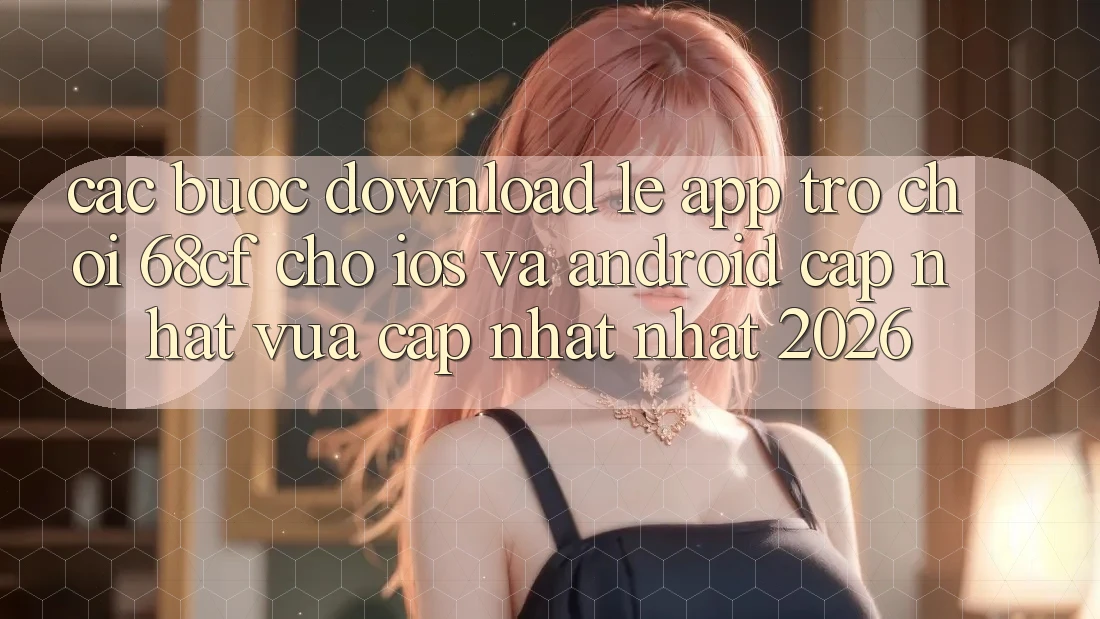 Các bước Download Lẹ App Trò chơi 68cf Cho iOS Và Android (Cập Nhật Vừa cập nhật Nhất 2026)