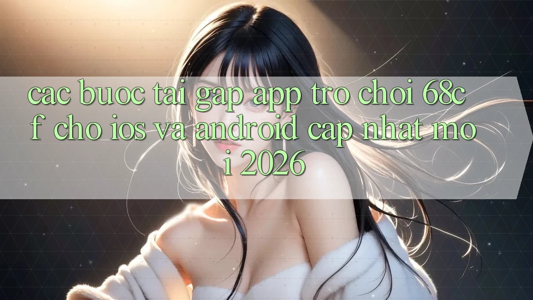 Các bước Tải Gấp App Trò chơi 68cf Cho iOS Và Android (Cập Nhật Mới 2026)