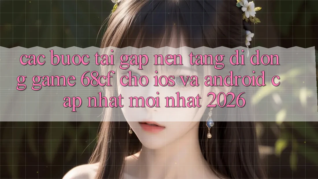 Các bước Tải Gấp Nền tảng di động Game 68cf Cho iOS Và Android (Cập Nhật Mới Nhất 2026)