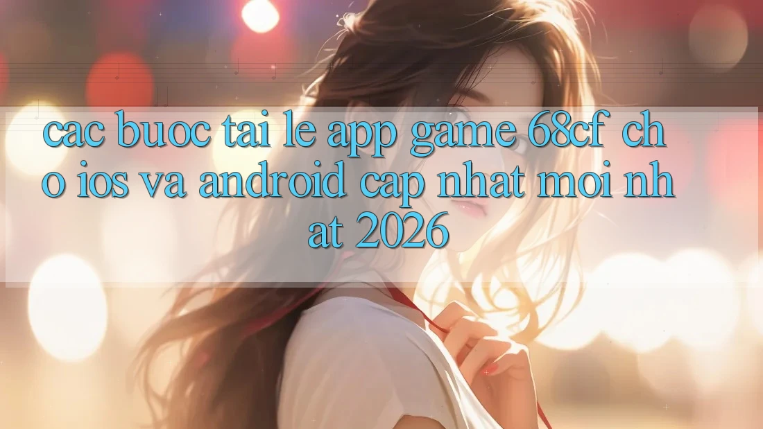Các bước Tải Lẹ App Game 68cf Cho iOS Và Android (Cập Nhật Mới Nhất 2026)