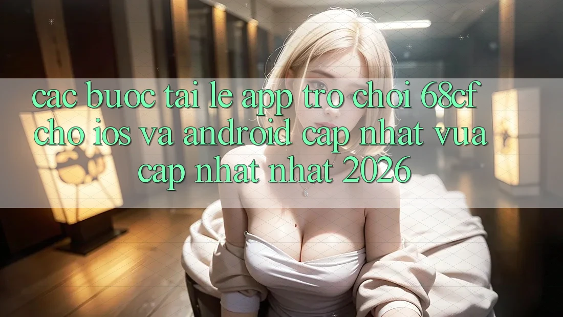 Các bước Tải Lẹ App Trò chơi 68cf Cho iOS Và Android (Cập Nhật Vừa cập nhật Nhất 2026)
