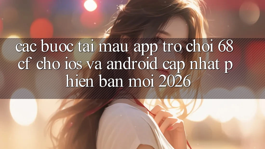 Các bước Tải Mau App Trò chơi 68cf Cho iOS Và Android (Cập Nhật Phiên bản mới 2026)