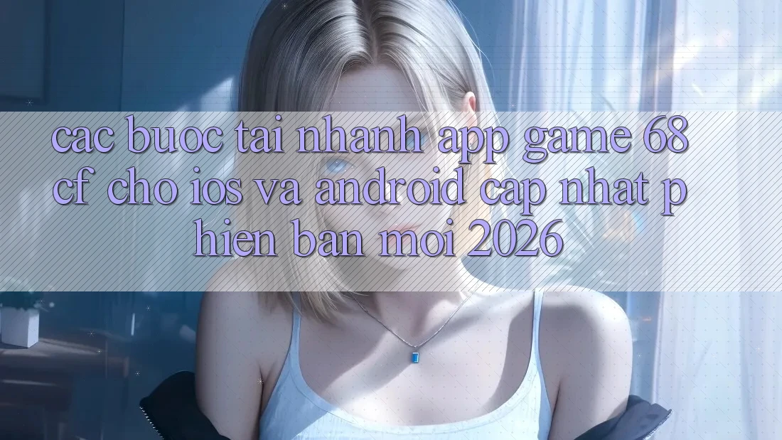 Các bước Tải Nhanh App Game 68cf Cho iOS Và Android (Cập Nhật Phiên bản mới 2026) Các bước Tải Nhanh App Game 68cf Cho iOS Và Android (Cập Nhật Phiên bản mới 2026)