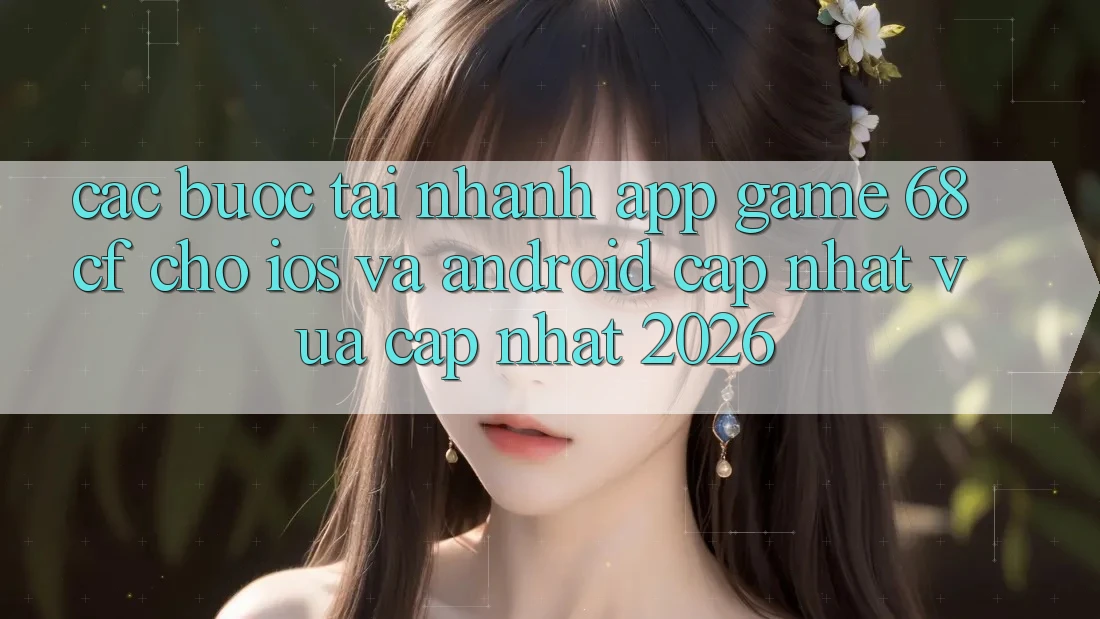 Các bước Tải Nhanh App Game 68cf Cho iOS Và Android (Cập Nhật Vừa cập nhật 2026) Các bước Tải Nhanh App Game 68cf Cho iOS Và Android (Cập Nhật Vừa cập nhật 2026)