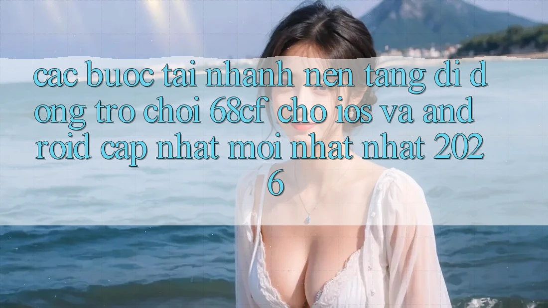 Các bước Tải Nhanh Nền tảng di động Trò chơi 68cf Cho iOS Và Android (Cập Nhật Mới nhất Nhất 2026)