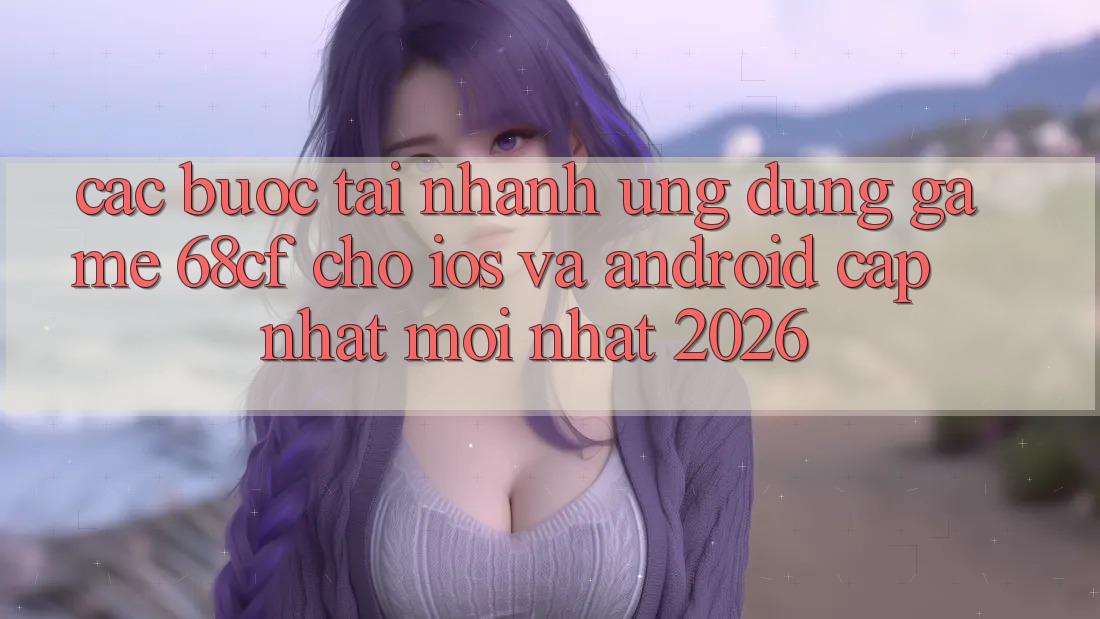 Các bước Tải Nhanh Ứng dụng Game 68cf Cho iOS Và Android (Cập Nhật Mới Nhất 2026) Các bước Tải Nhanh Ứng dụng Game 68cf Cho iOS Và Android (Cập Nhật Mới Nhất 2026)