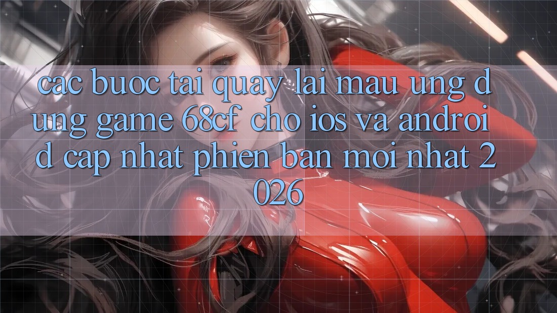 Các bước Tải quay lại Mau Ứng dụng Game 68cf Cho iOS Và Android (Cập Nhật Phiên bản mới Nhất 2026) Các bước Tải quay lại Mau Ứng dụng Game 68cf Cho iOS Và Android (Cập Nhật Phiên bản mới Nhất 2026)
