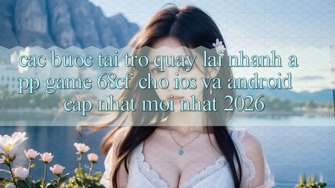 Các bước Tải trở quay lại Nhanh App Game 68cf Cho iOS Và Android (Cập Nhật Mới Nhất 2026)