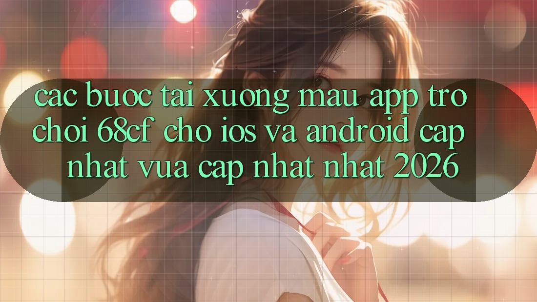 Các bước Tải xuống Mau App Trò chơi 68cf Cho iOS Và Android (Cập Nhật Vừa cập nhật Nhất 2026) Các bước Tải xuống Mau App Trò chơi 68cf Cho iOS Và Android (Cập Nhật Vừa cập nhật Nhất 2026)
