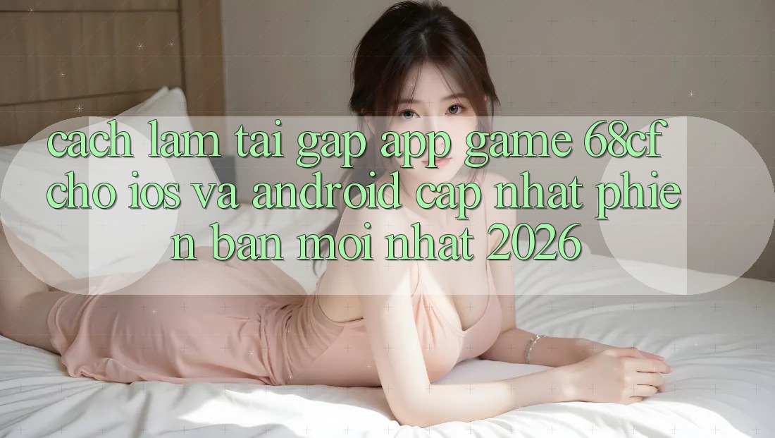 Cách làm Tải Gấp App Game 68cf Cho iOS Và Android (Cập Nhật Phiên bản mới Nhất 2026)