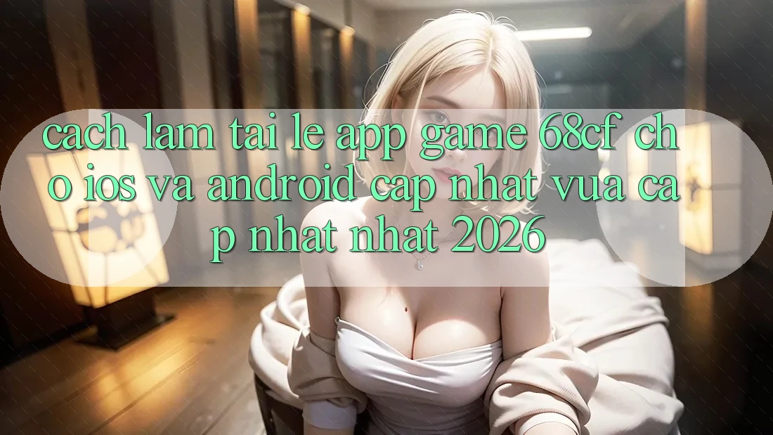 Cách làm Tải Lẹ App Game 68cf Cho iOS Và Android (Cập Nhật Vừa cập nhật Nhất 2026)