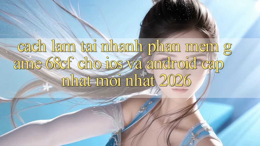 Cách làm Tải Nhanh Phần mềm Game 68cf Cho iOS Và Android (Cập Nhật Mới Nhất 2026)