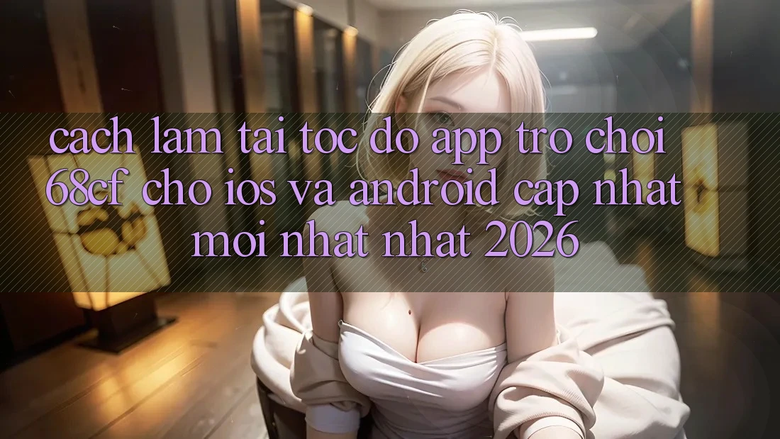 Cách làm Tải Tốc độ App Trò chơi 68cf Cho iOS Và Android (Cập Nhật Mới nhất Nhất 2026) Cách làm Tải Tốc độ App Trò chơi 68cf Cho iOS Và Android (Cập Nhật Mới nhất Nhất 2026)