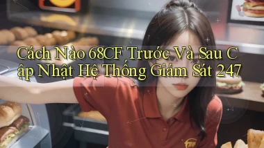 Cách nào 68cf trước và sau cập nhật hệ thống giám sát 247