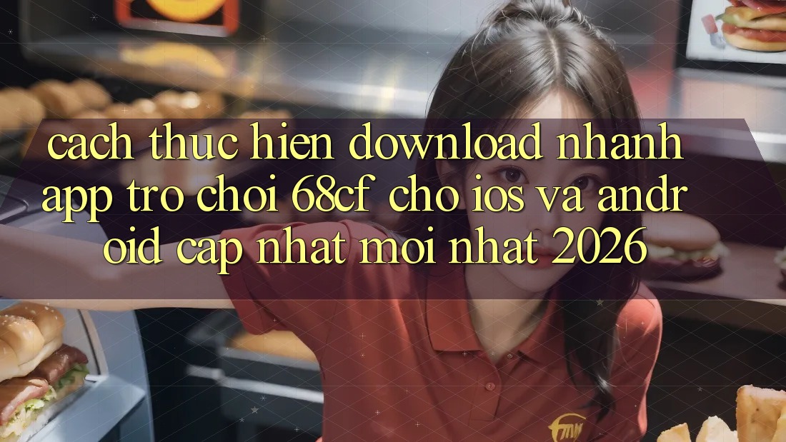 Cách thực hiện Download Nhanh App Trò chơi 68cf Cho iOS Và Android (Cập Nhật Mới Nhất 2026)