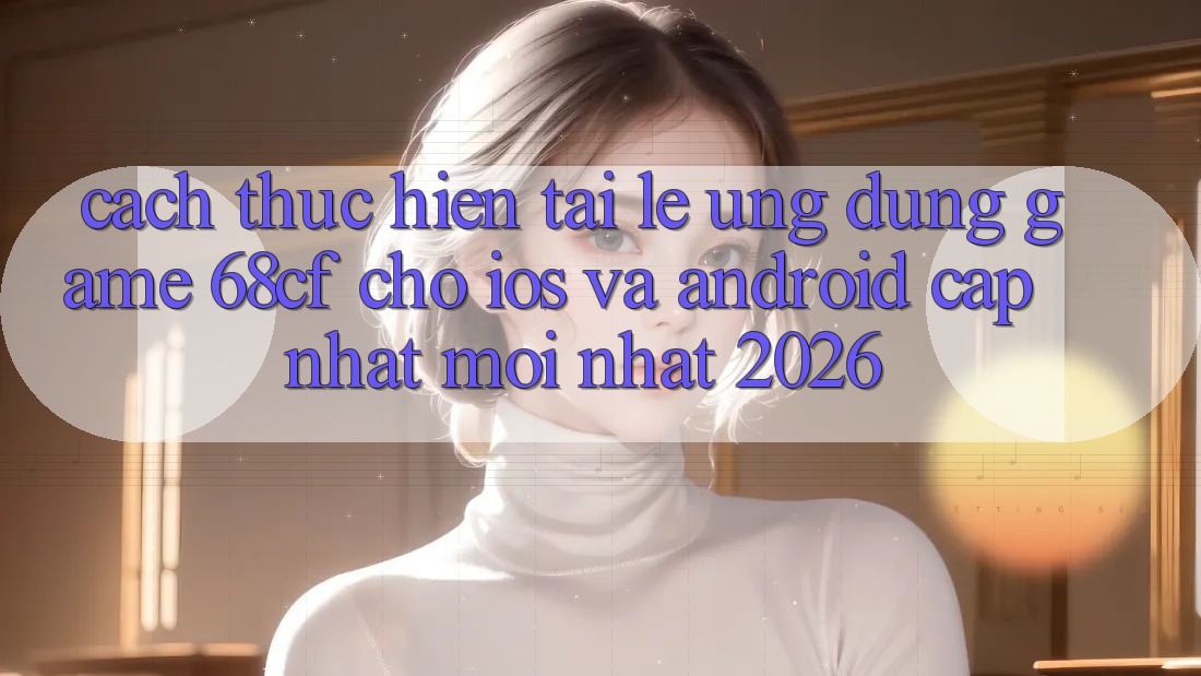 Cách thực hiện Tải Lẹ Ứng dụng Game 68cf Cho iOS Và Android (Cập Nhật Mới Nhất 2026)