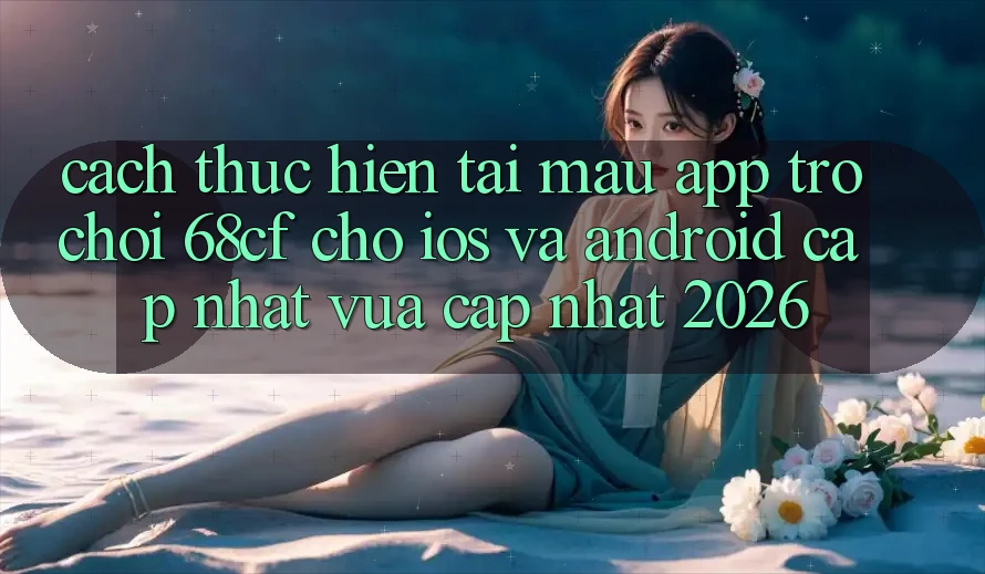 Cách thực hiện Tải Mau App Trò chơi 68cf Cho iOS Và Android (Cập Nhật Vừa cập nhật 2026)